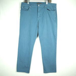 Joe's Jeans Kinetic Brixton Straight 5-Pocket Sateen Jeans Mens 36x27 Blue